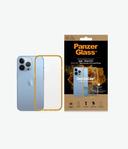 كفر ايفون شفاف مع حواف بلون ذهبي iPhone 13 Pro Clear Case Color من PANZERGLASS - SW1hZ2U6MzU4NzM4