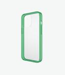 كفر ايفون شفاف مع حواف بلون أخضر iPhone 13 Pro Clear Case Color من PANZERGLASS - SW1hZ2U6MzU4NzQz