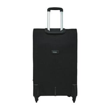 طقم حقائب سفر عدد 2 مادة النايلون بعجلات دوارة (28 ، 32) بوصة أسود PARA JOHN - Travel Luggage Suitcase Set of 2 - Luggage Spinner (28’’, 32’’)