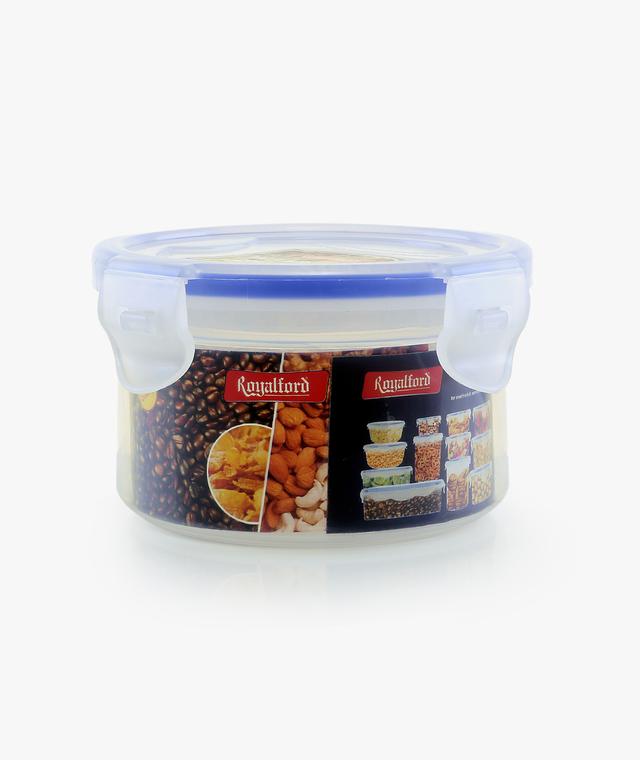 حافظة طعام شفافة مع غطاء و قفل 300 مل Royalford - Food Storage Container - Transparent 300Ml Container - SW1hZ2U6MzkyMjQw