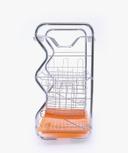 Royalford 3-Layer Dish Rack With Cutlery Holder - Multi-Purpose Detachable Draining Board With Drip - SW1hZ2U6Mzk0NjM3