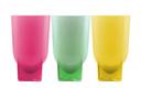 طقم كاسات عصير زجاج أكرليك 3 قطع 240 مل Royalford - 240Ml Acrylic Glass - Water Cup Drinking Glass - SW1hZ2U6NDA0MDAx