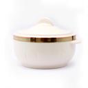 Royalford 3500 Ml Litre Classic Casserole - Thermal Casserole Dish - Double Wall Insulated Serving - SW1hZ2U6MzkzMDQ2