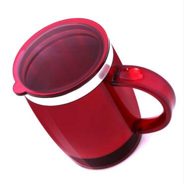 كوب سفري مع غطاء 14 أونصة Royalford - 14Oz Stainless Steel Travel Mug - Coffee Mug - 8}