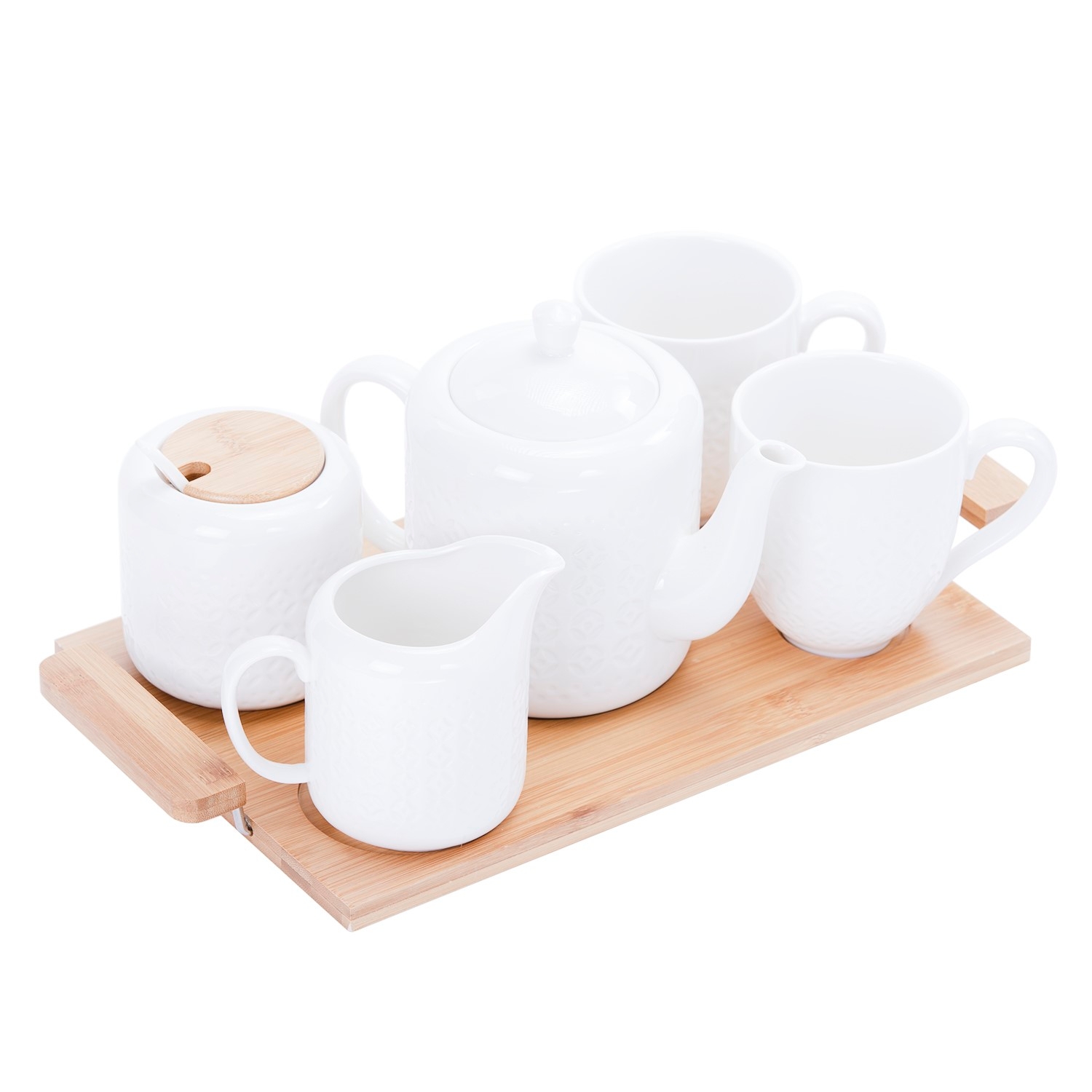 طقم فناجين شاي 6 قطعة | Royalford Porcelain Tea Set