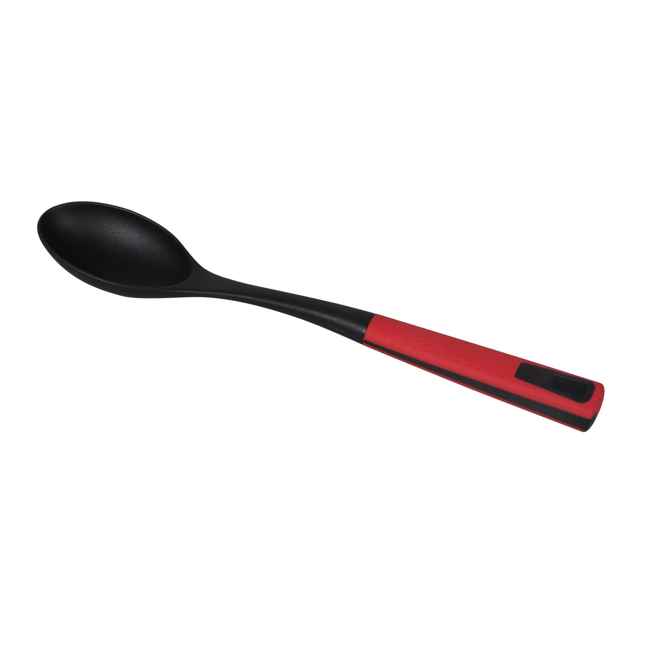 معلقة طعام (ملعقة طبخ) Delcasa Professional Nylon Cooking And Serving Spoon With Soft Grip Handle - cG9zdDo0MDE2NjE=