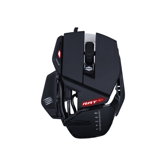 MadCatz R.A.T 4 Plus - Optical Gaming Mouse - Black - SW1hZ2U6MzU4OTY5