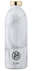 قنينة ماء معدنية - 850 مل - رخامي -  CLIMA Bottle Basic (850ml) Double Walled Insulated Stainless Steel Water Bottle, Eco-Friendly Reusable BPA - 24Bottles - SW1hZ2U6MzU4ODUz