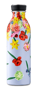 قنينة ماء معدنية - 500 مل - زهور ملونة - URBAN Bottle Floral (500ml) Lightest Insulated Stainless Steel Water Bottle, Eco-Friedly Reusable BPA - 24Bottles - SW1hZ2U6MzU4ODgz