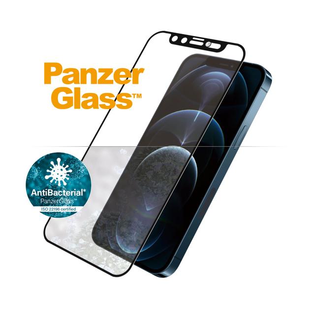 شاشة حماية الهاتف اسود Swarovski Edition iPhone 12 Pro Max Screen Protector من PanzerGlass - SW1hZ2U6MzU4OTA0