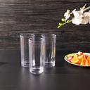 طقم كاسات زجاجي 3 قطع 11 أونصة Royalford - 11oz 3Pcs Glass - Water Cup Drinking Glass - SW1hZ2U6NDAyOTIz