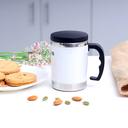 ماغ (كوب) حراري معدني 11 أونصة Royalford - 11Oz Travel Stainless Steel Mug - Coffee Mug Tumbler With Handle & Compact Lid For Travel - SW1hZ2U6MzY5Mjg0