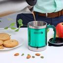 ماغ (كوب) حراري معدني 14 أونصة Royalford - 14Oz Travel Mug - Coffee Mug Tumbler With Handle With Lid Travel Friendly - SW1hZ2U6MzY5NDAz