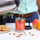 Royalford 14Oz Travel Mug - Coffee Mug Tumbler With Handle With Lid Travel Friendly - SW1hZ2U6MzY5MzU1