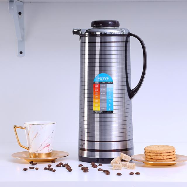 دلة قهوة حافظة للحرارة بسعة 1.9 لتر | Royalford Vacuum Flask - SW1hZ2U6MzcwMjAz