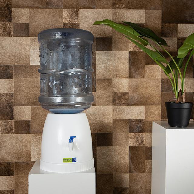 موزع مياه ( صنبور واحد ) - ابيض  Royalford -Portable Water Dispenser with Single Tap Ideal - SW1hZ2U6NDA0ODA2