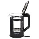 Geepas Double Layer Glass Kettle, 1.7 Ltr Capacity, GK38049 | Auto Shutoff & Boil-Dry Protection | Cordless With Blue LED Light | 360 Degree Cordless Base - SW1hZ2U6NDMzNDI4