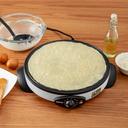 Geepas Crepe Maker, 13" Die-Cast Aluminum Baking Plate, GCM63039 | Non-Stick Coating Plate | Adjustable Double Thermostat | Cord-Wrap Storage | 1 Wooden Spatula, 1 T-Type Spreader | 1000W - SW1hZ2U6NDI2OTcz