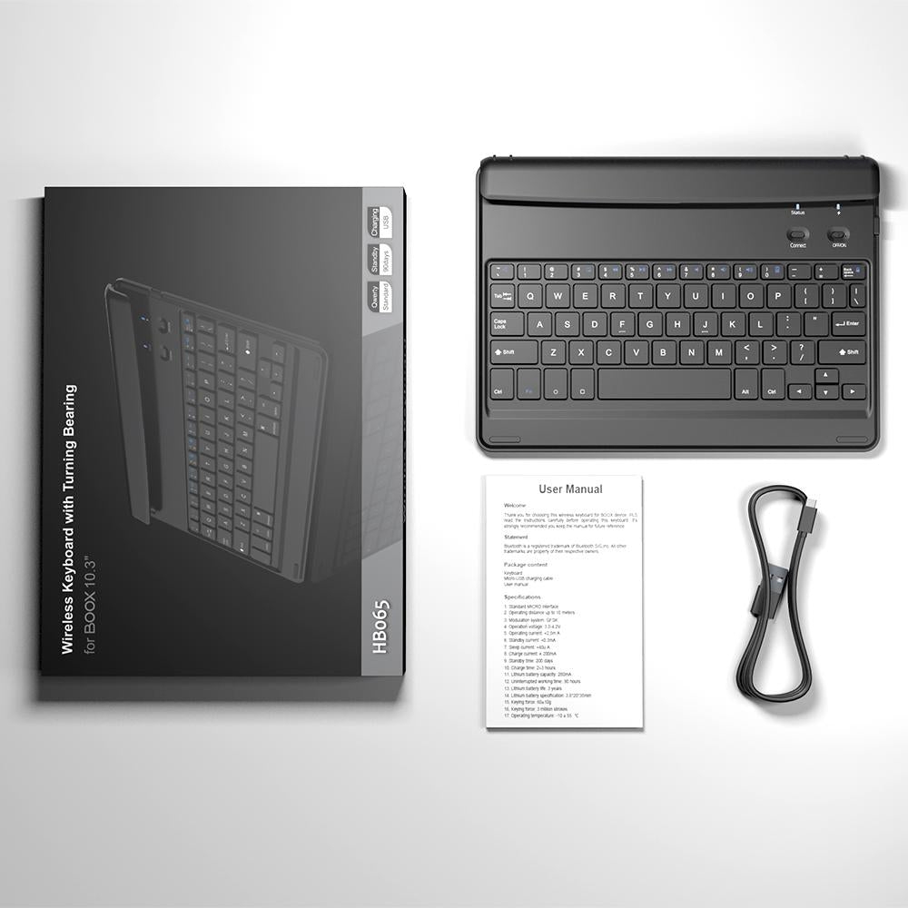كيبورد تابلت بوكس لاسكلي Boox BT Keyboard For Boox Tablets