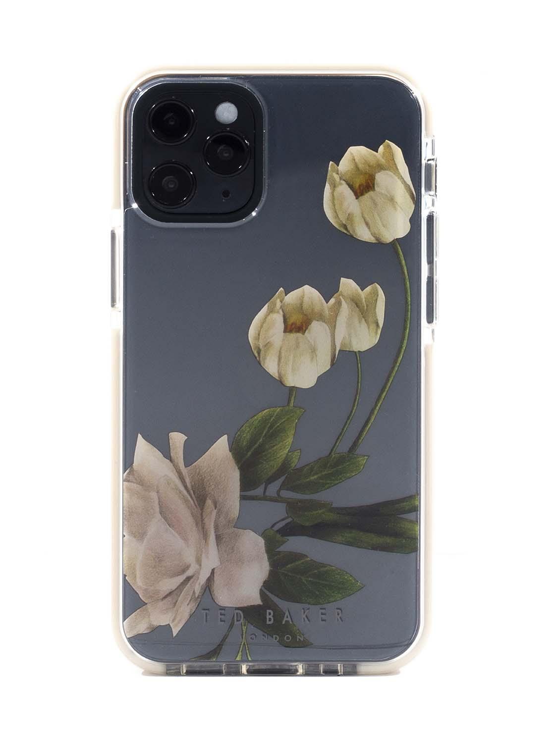 كفر ايفون مزخرف iPhone 12 / 12 Pro Anti-Shock Floral Case Wireless Charging Compatible من Ted Baker