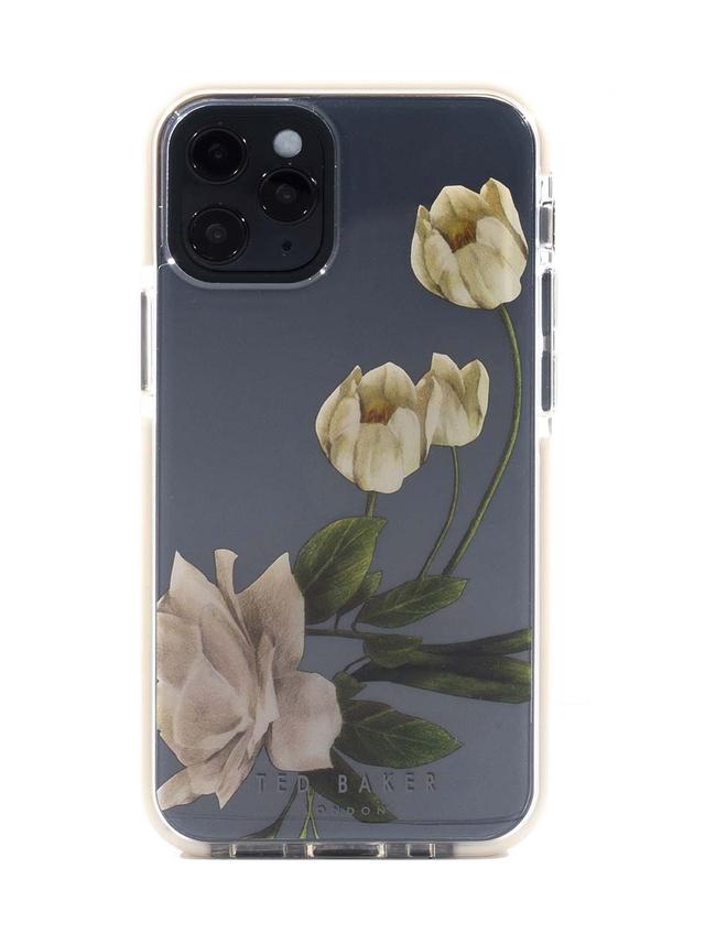 كفر ايفون مزخرف iPhone 12 Pro Max Anti-Shock Floral Case Wireless Charging Compatible من Ted Baker - SW1hZ2U6MzU5MjA1