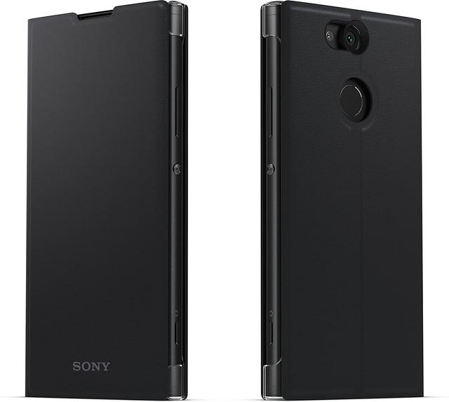 SONY - Style Cover Stand For Xperia XA2 Black - SW1hZ2U6MzYzNjk0