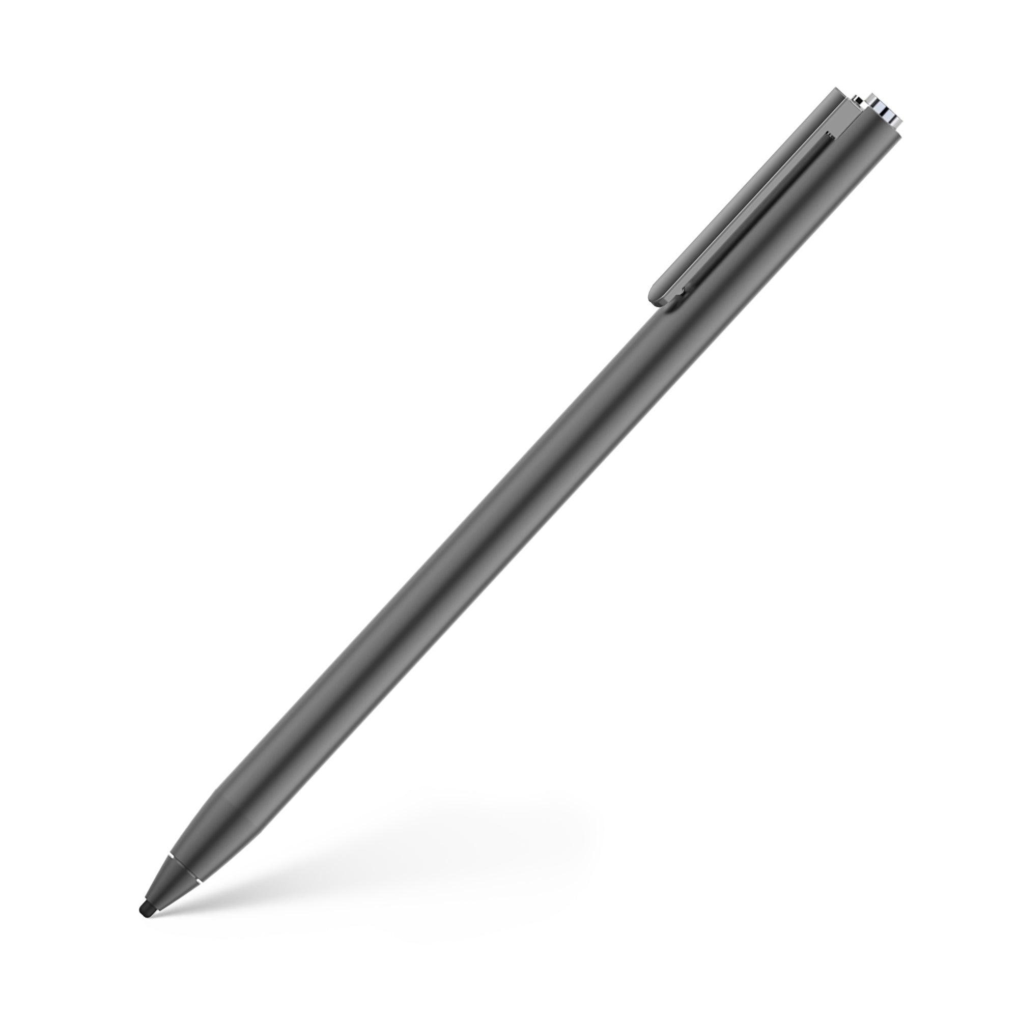 قلم آيباد بوضعين تشغيل وشحن مغناطيسي بلون أسود Dash 4 Fine Point Stylus - Universal Digital Pen for Apple and Android Devices - Adonit