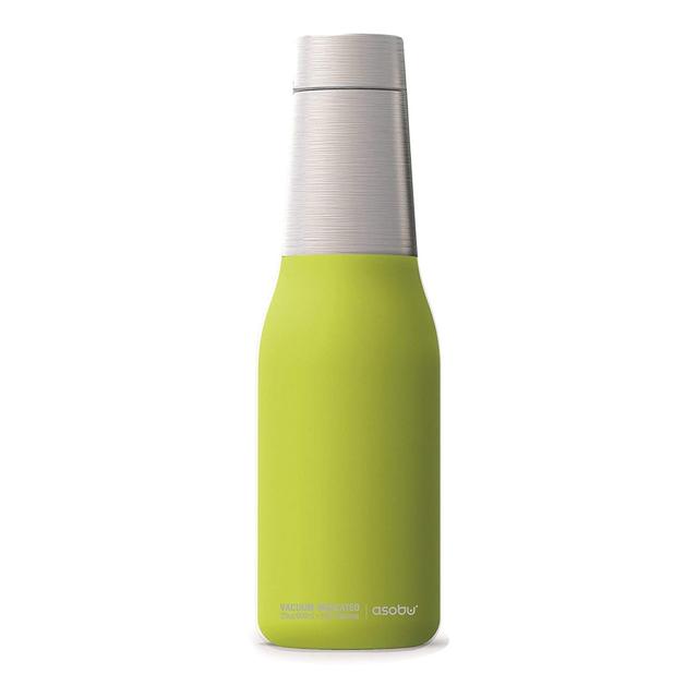 Asobu - Oasis Vacuum Insulated Double Walled Water Bottle 600 ml - Lime - SW1hZ2U6MzU5NDc2