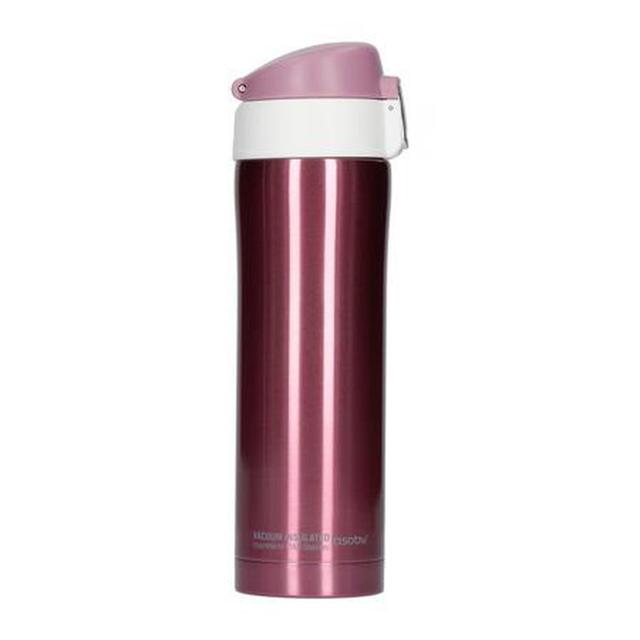 Asobu - Diva Insulated Vacuum Beverage Thermos Container - Pink White - SW1hZ2U6MzU5NTA0
