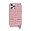 Moshi ALTRA Apple iPhone 13 Pro Max Case - AntiMicrobial Slim Shell Cover, Drop Protection, Detachable Wrist Strap w/ Snapto System, Wireless Pass-Through Charging Compatible - Pink - SW1hZ2U6MzYxODUx