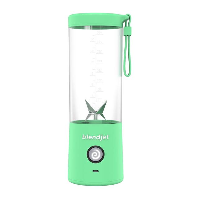 BLENDJET-V2 Portable Blender - World's Most Powerful Compact 16Oz Blender @22,000 RPM, 6 Stainless Steel Blades, Ice Crasher, USB-C Charging, Self Cleaning, Built-in Safety Feature, BPA Free - Seafoam - SW1hZ2U6MzU5NjQ0