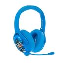 BuddyPhones ONANOFF Cosmos Plus Active Noise Cancellation Wireless Bluetooth headphone for Kids | Safe Volume w/ Study Mode 24 Hrs Battery Built-in Mic | Ajustable Foldable for e-Learning - Cool Blue - SW1hZ2U6MzU4ODI1