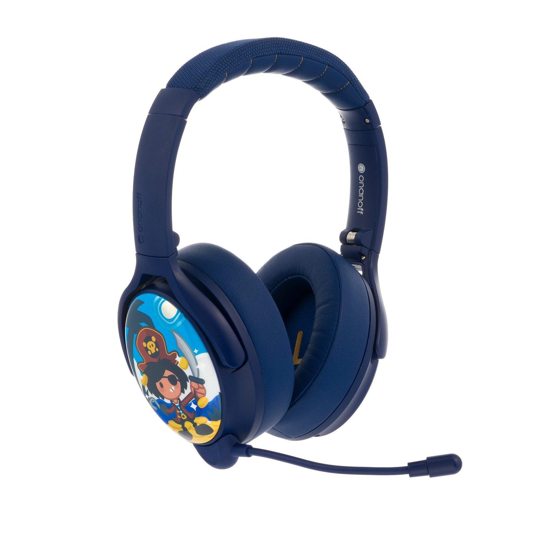 سماعات بلوتوث للأطفال لون كحلي BuddyPhones Cosmos Wireless Bluetooth headphone for Kids - ONANOFF