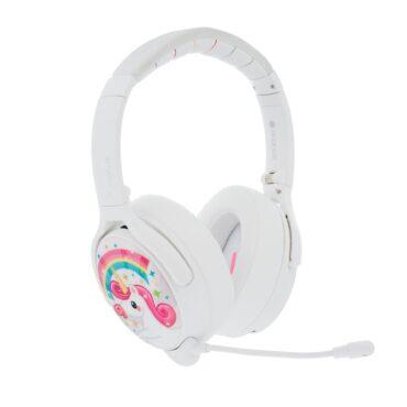 سماعات بلوتوث للأطفال لون أبيض BuddyPhones Cosmos Plus Wireless Bluetooth headphone for Kids - ONANOFF