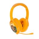 BuddyPhones ONANOFF Cosmos Plus Active Noise Cancellation Wireless Bluetooth headphone for Kids | Safe Volume w/ Study Mode 24 Hrs Battery Built-in Mic | Ajustable Foldable for e-Learning - Sun Yellow - SW1hZ2U6MzU5ODgy