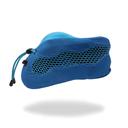 وسادة رقبة قابلة للتعديل مع حقيبة اسفنجية - أسود وأزرق - Evolution Cool Travel Pillow, Air Circulating Head and Neck Memory Foam - cabeau - SW1hZ2U6MzYwMTQw