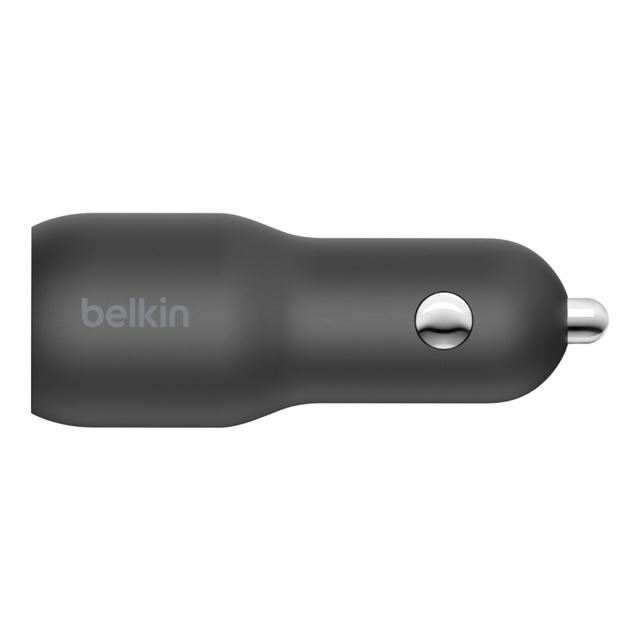 شاحن ولاعة السيارة USB-C + USB-A بقدرة 37 وات | Belkin Boost Charge - SW1hZ2U6MzU1NDI0