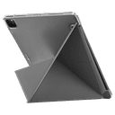 Case-mate Multi-Stand Case for Apple iPad Pro 11" 2021 3rd Gen|Folding Origami Folio Cover, Impact & Scratch Protection, Slim & Thin, See-Through Apple Logo - Gray - SW1hZ2U6MzYwMjY0