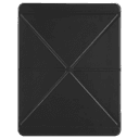 Case-mate Multi-Stand Case for Apple iPad Pro 12.9" 2021 5th Gen|Folding Origami Folio Cover, Impact & Scratch Protection, Slim & Thin, See-Through Apple Logo - Black - SW1hZ2U6MzYwMjg3