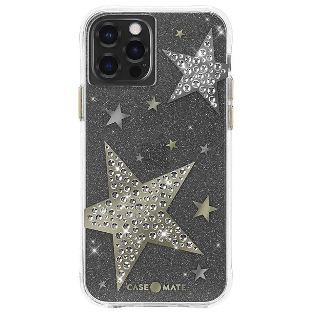 CASE-MATE iPhone 13 Pro - Sheer Superstar - Clear w/ Antimicrobial - SW1hZ2U6MzYwNDM3