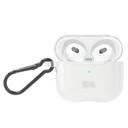 Case-Mate Apple Airpods 3rd Gen Case - Tough Clear Design, Lightning Port Access, Included Carbiner Clip, Precision Molded Fit, Wireless Charging Compatible - Clear - SW1hZ2U6MzYwNDk1