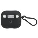 Case-Mate Apple Airpods 3rd Gen Case - Tough Clear Design, Lightning Port Access, Included Carbiner Clip, Precision Molded Fit, Wireless Charging Compatible - Black - SW1hZ2U6MzYwNTA0
