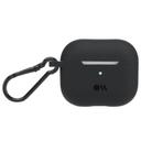 Case-Mate Apple Airpods 3rd Gen Case - Tough Clear Design, Lightning Port Access, Included Carbiner Clip, Precision Molded Fit, Wireless Charging Compatible - Black - SW1hZ2U6MzYwNTAw