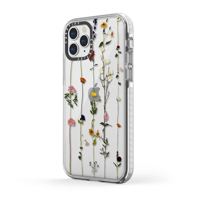 Casetify FLORAL PRINT Apple iPhone 12 Pro Max Case - 10 Ft. Ultra Impact Protection Shock Absorbing Cover, Anti-Microbial, Slim & LightWeight, Wireless & MagSafe Charging Compatible - Clear - SW1hZ2U6MzYwNjIx