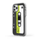 Casetify Cassette Collection Apple iPhone 12 Pro Max Case - 10 Ft. Impact Protection Shock Absorbing Cover, Anti-Microbial, Slim & LightWeight, Wireless & MagSafe Charging Compatible - Mixtape Neon - SW1hZ2U6MzYwNzI4