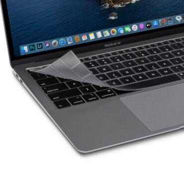 كفر كيبورد للماك بوك إير2020 ClearGuard Keyboard Protector for Apple MacBook Air 2020 - Moshi - 2}