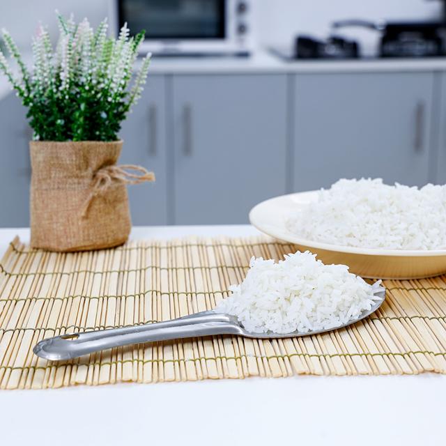 ملعقة طعام 9.5 انش Rice Panja Stainless Steel Rice Serving Spoon من Delcasa - SW1hZ2U6NDI1ODQ1