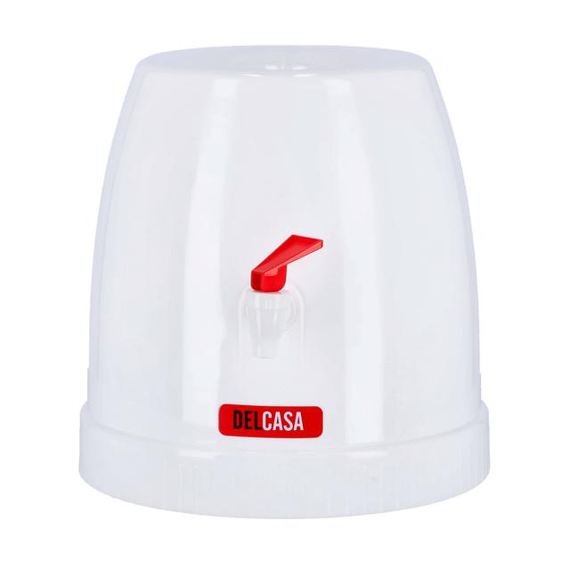 Delcasa DC1860 Water Dispenser - High-Quality Food Grade PP Polymer Material | Non-Dust Adhesive - Prevents Bacteria | No Water Leakage, Low Cost | Easy to Install | 4 to 5 Gallon Bottle - SW1hZ2U6Mzc2NTA5