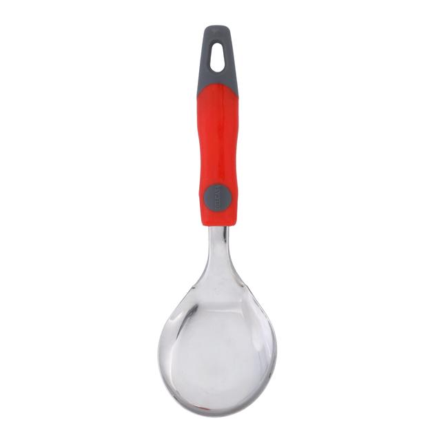 Delcasa Stainless Steel Rice Spoon, DC1933 | PP Handle | Dishwasher Safe | Elegant Design | Dinner Cutlery/Crockery Utensil | Ideal For Rice, Soup, Desserts & More - SW1hZ2U6NDI3NjUy
