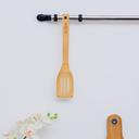 Delcasa Bamboo Slotted Turner, 100% Natural Bamboo, DC2097 | Resist High Temperature & Corrosion | Won't Scratch Your Pots & Pans | Bamboo Spoon can be used for Flipping, Frying, Serving, Cooking - SW1hZ2U6NDI4MzY1